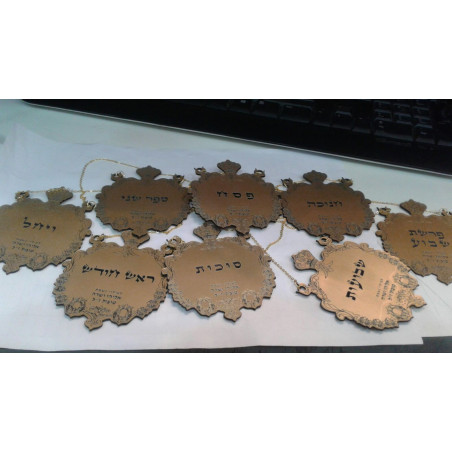 Plaques Sefer thora