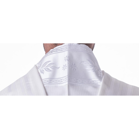 Talit Tachbets blanc