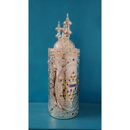 Boitier sefer torah Séfarade