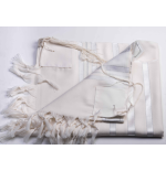 Tallit Gadol Pèer Kal Blanco