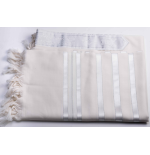 Tallit Gadol Pèer Kal Blanco