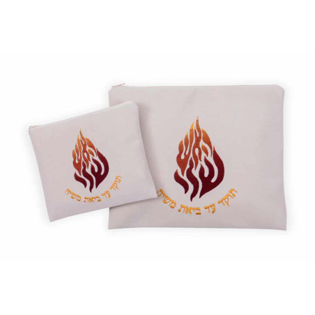Pochette en daim 