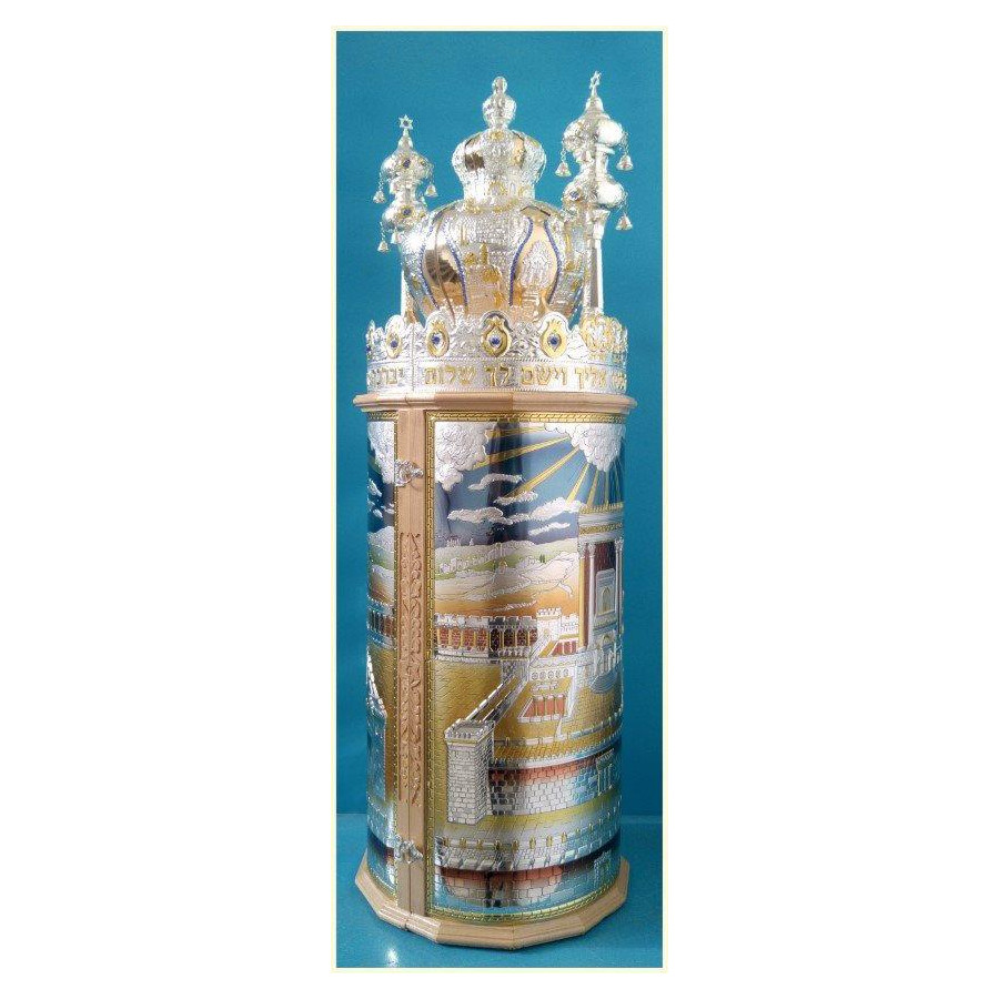 Boitier sefer torah Séfarade 