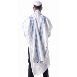 Talit Gadol Pèer Kal Blanc