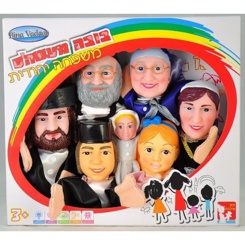 Marionnettes de la famille juive
