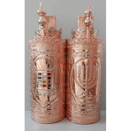 Boitier Sefer Torah 12 tributs