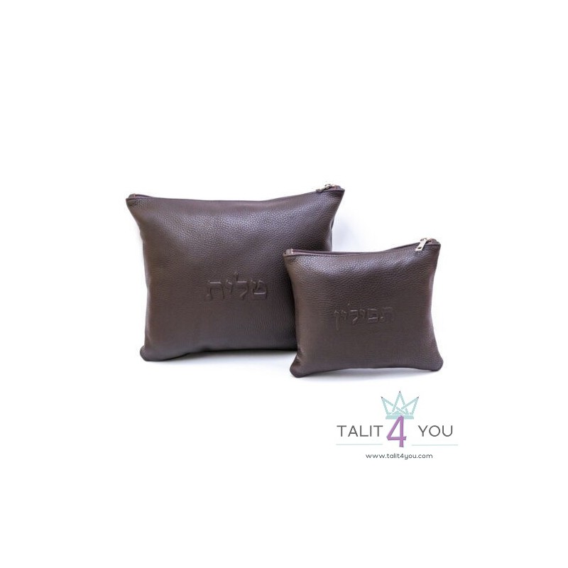 Genuine Tallit and Tefilin  leather
