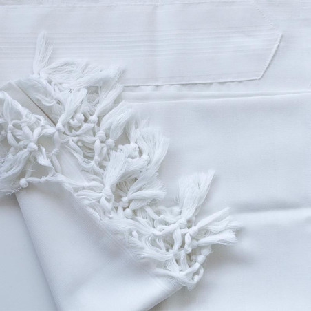 Tallit Malhut Blanco