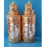 ארגז ספר תורה ספרדי כסף וזהב