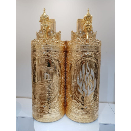 Sefer torah boitier séfarade Aech cheli
