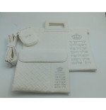 tallit and tef bags in faux leather