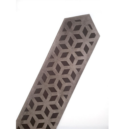 Bordure Talit grise moderne