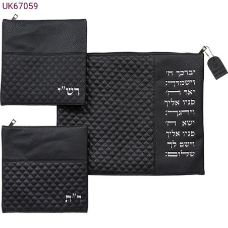 Talit and 2 tfilin bag faux leather