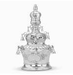 Corona para Sefer Torá Chabad en Plata Pura – Talit4You