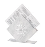 Soporte para birkat de plexiglás con 7 birconim - mármol