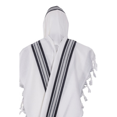Tashbetz Black & Silver Tallit – Talit4You