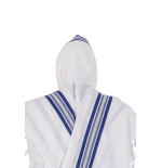 Talit Tashbetz Azul y Plata – Talit4You