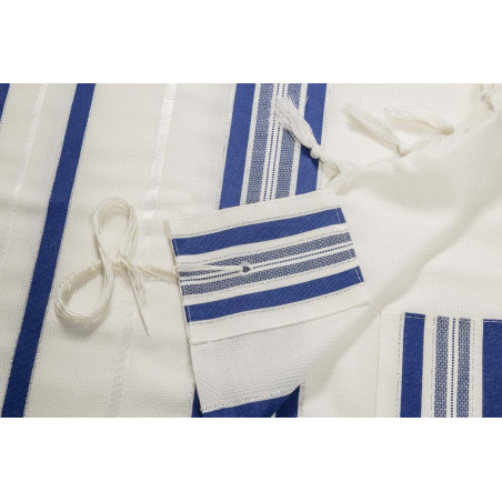 Talit Tashbetz Azul y Plata – Talit4You