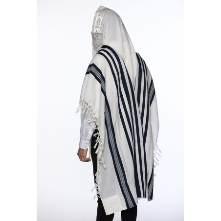 טלית מוסף כחול כהה – Talit4You