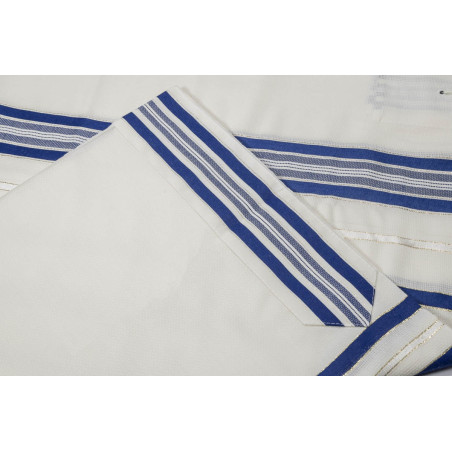 Talit tachbets bleues dorées
