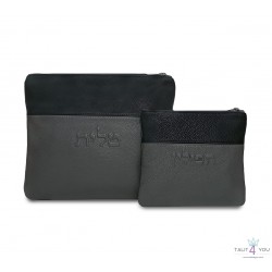 סט טלית ותפילין עור