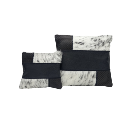 Pochettes talit et tef en cuir et fourrure