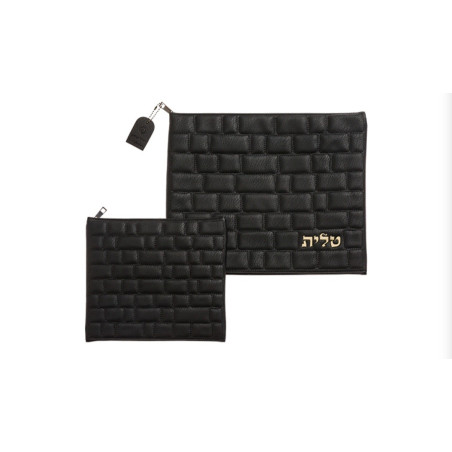 Pochettes Talit en simili cuir