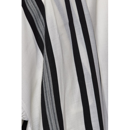 Tallit for Synagogue black bands