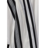 Tallit for Synagogue black bands