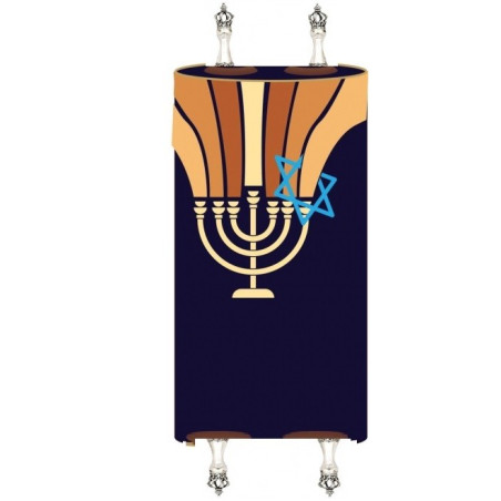 Mantle Sefer torah Menora