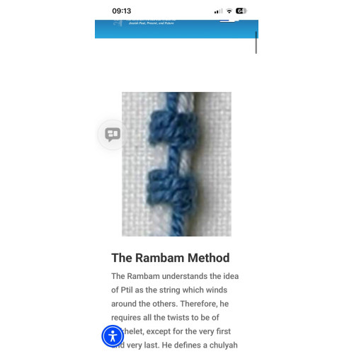 Rambam knotting 13