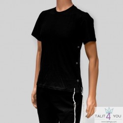 Camiseta Tzitzit negro