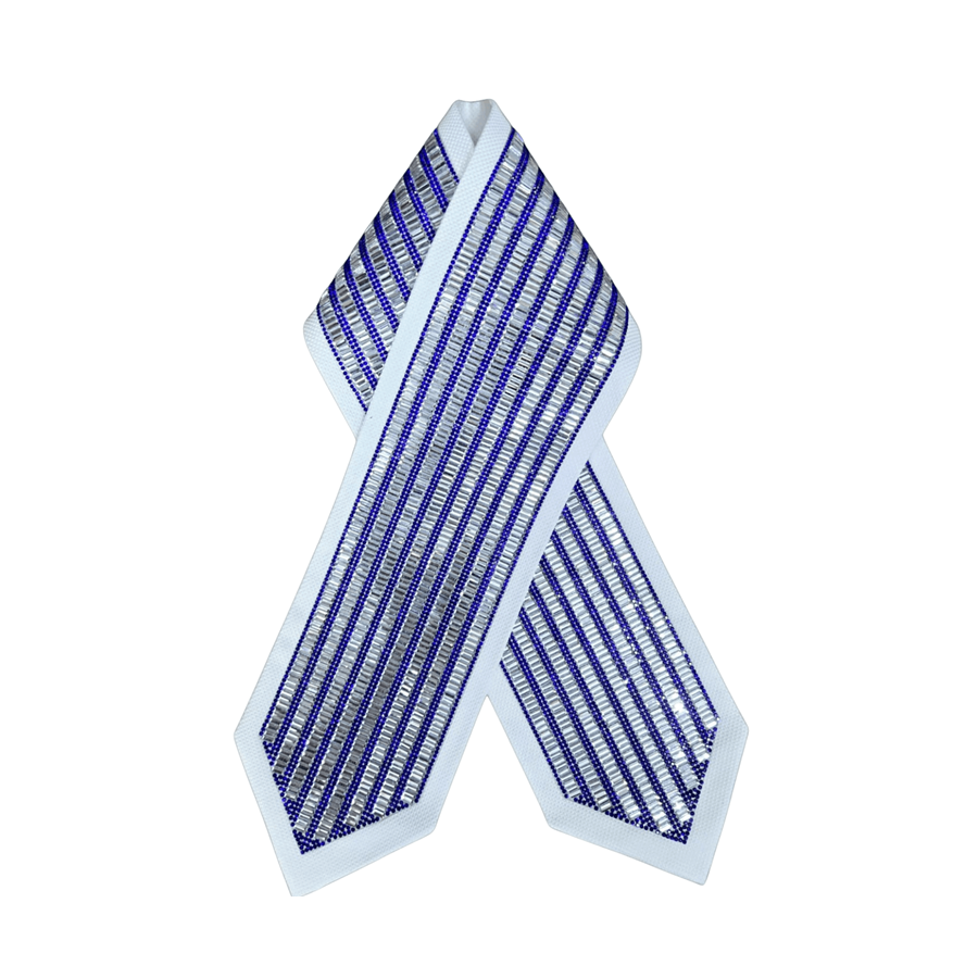 Atara azul para Talit – Diseño elegante y clásico