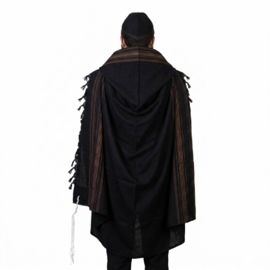 Tallit Hallel – Prestige Black and bronze